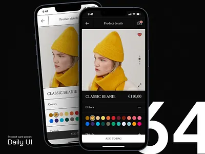 Daily UI #64 - Product card screen app app design cloth clothing dailyui design ecommerce ecommerce fashion fashion fashion app interface ios mobile mobile app shop shopping store ui uiux ux