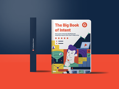 Interactive eBook for G2 cover design ebook g2 graphic design intent data interactive ebook marketing marketing agency social media