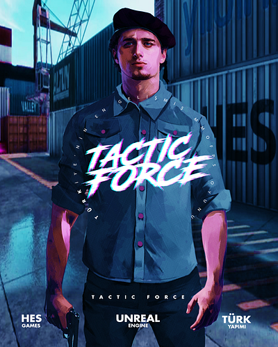 Tactic Force Afiş Tasarımı design graphic design illustration poster