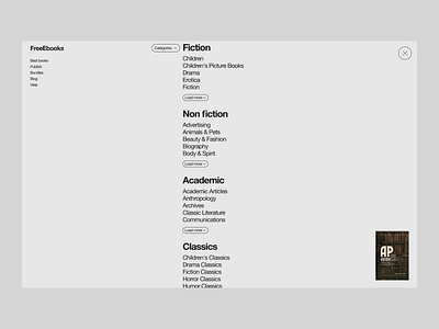 Free Ebooks Navigation animation design figma minimalism ui ux uxui uxuidesign web web design webdesign