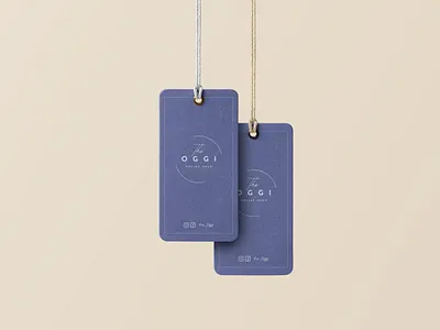 The OGGI - Clothing Label Design adobe illustrator adobe photoshop design graphic design print