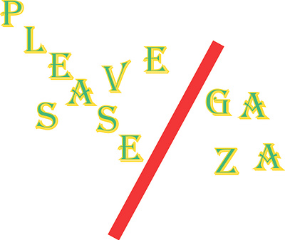 PLEASE SAVE GAZA animation branding design graphic design illustration logo motion graphics vector