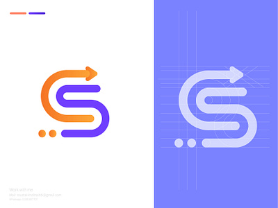 S logo concept app logo business logo corporate brand identity custom logo design flat logo illustration minimalist logo modern logo ui
