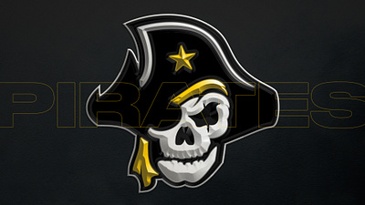 Southwestern Pirates Rebrand – Logo Treatment branding design logo logo design sports