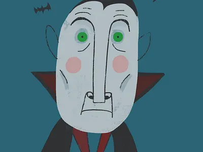 [ Sound On ] Beep Boop Dracula GIF advertising character cartoon cartoon illustration content creation content illustration dracula halloween halloween content humorous illustration illustration silly vampire