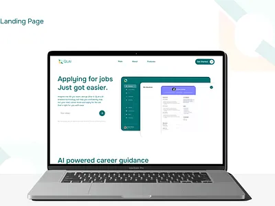 AI-based Platform app design branding figma logo prototype ui ux web app