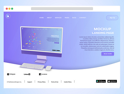 Landing Page beginerjourney branding landingpage ui