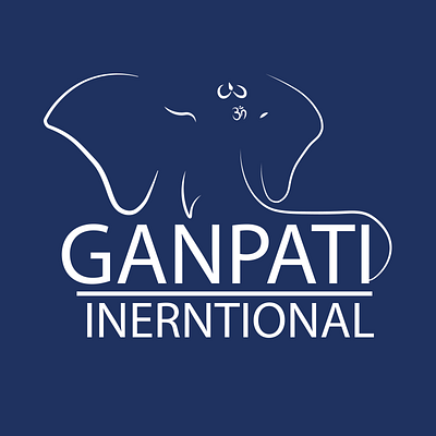 GANPATI INTERNATIONAL LOGO branding logo
