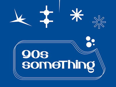 90s something 90s banner branding design logo social media