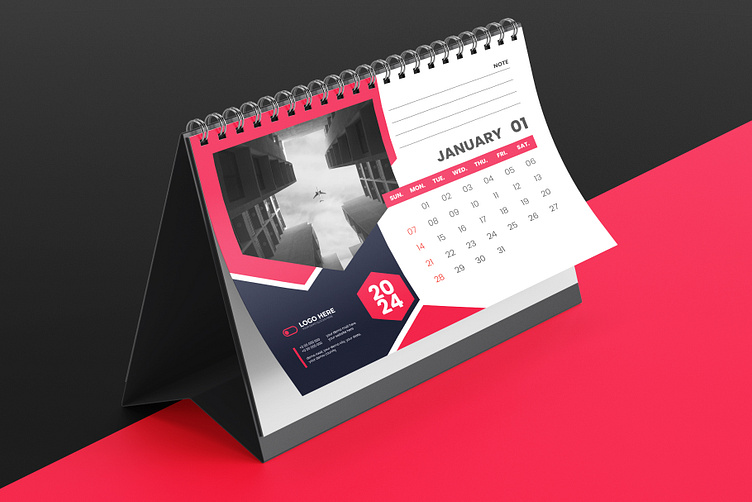 calendar template design by Tanmoy Topu on Dribbble