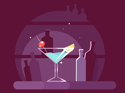 Cocktails and Drinks animations 2danimation animation beverage cocktails digital advertising drinks explainer videos gif illustration kit8