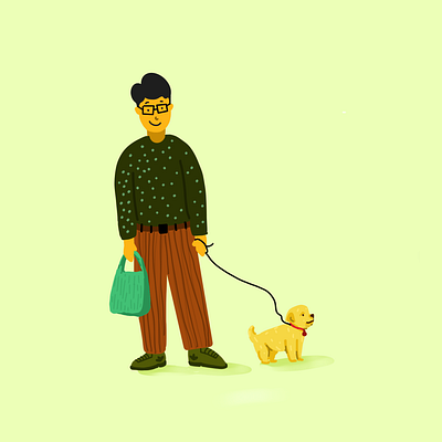 It's me illustration minimal uxdesign