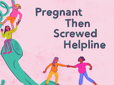 Helpline and Mentor Scheme 2021 community discrimination help illustration law legal mentor mentorship phone pregnancy pregnant then screwed procreate suppory volunteers