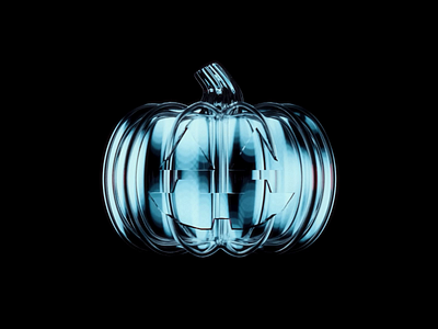 The experiential halloween pumpkin 🔊 On 3d 3d animation animation art blender color halloween motion graphics pumpkin