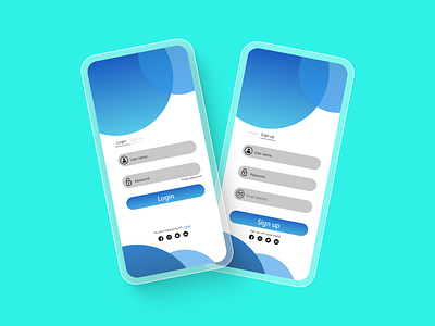 login sign up page design app design design figma landing page sign in sign up ui uiux design ux