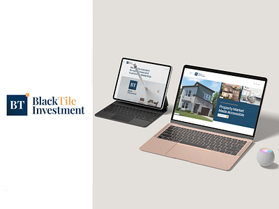 Corporate Identity for BlackTile Investment