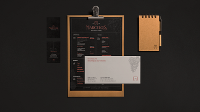 Marcelo's I Boutique de Vinhos brand design graphic design identity logo logo design visual identity wine