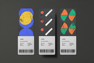 Ticket Design abstract design graphic design poster design ticket design visual graphic