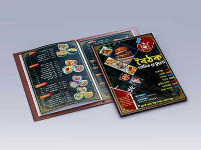 Restaurant menu card 1 page menu card a4 menu card bangla menu chainiz menu food menu card restaurant menu card social media