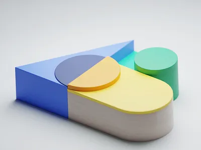 Geometry Logo 3d animation branding geometrie logo motion graphics