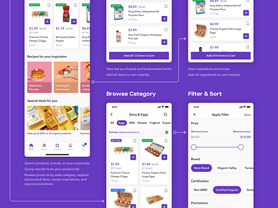 Grocery App layout design ui uiux uiuxdesign ux