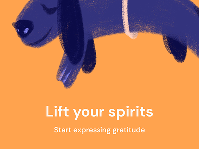 Gratitude - Onboarding gratitude gratitude app illustration onboarding onboarding ui ui uxui
