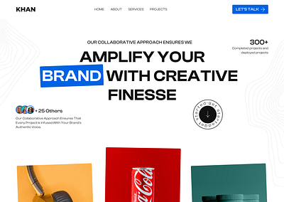 Creative agency hero design agency creative agency creative ui design inspiration digital agency dribbble showcase hero design hero page landing page motion graphics responsive design saas user interface user experience visual design web design website