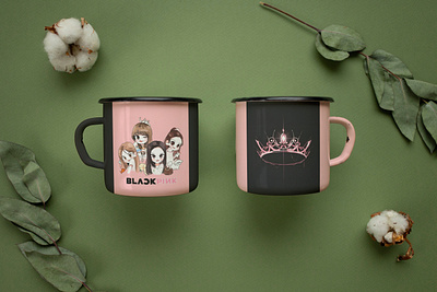 Custom Coffee Mug branding graphic design