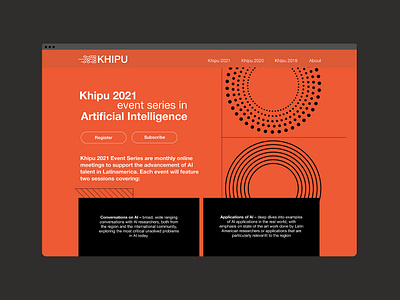 Khipu 2021 - website ai geometryic latinamerica website