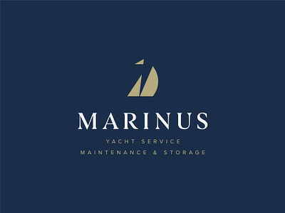 Marinus Yacht Service docks icon logo marina marinus mark ocean sail sailing sea ship symbol