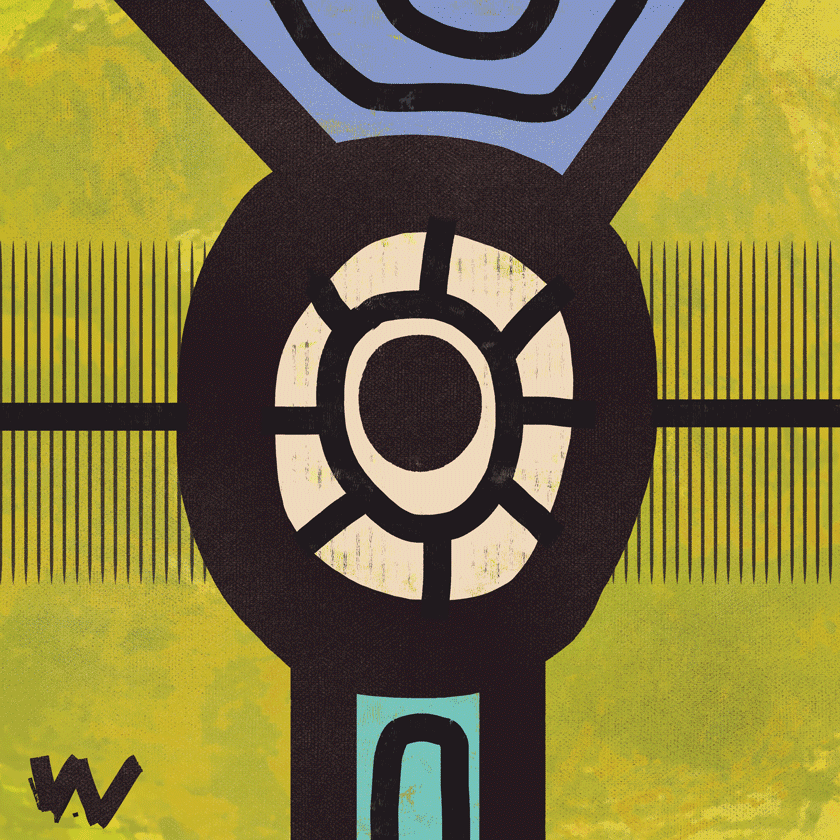 Cartoon Modern Art GIF [ The Porthole ] abstract art art gif cartoon art cartoon modern art content digital art digital content experimental art gif porthole