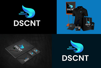 DSCNT LOGO | D letter Branding branding d branding d letter d logo dscnt graphic design logo