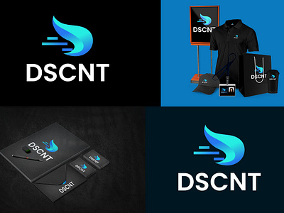 DSCNT LOGO | D letter Branding branding d branding d letter d logo dscnt graphic design logo
