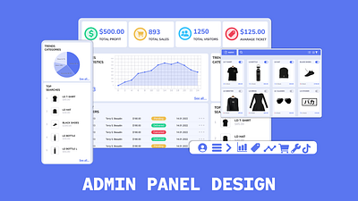 Ecommerce Administration Platform admin admin panel dashboard ecommerce orders ui ux