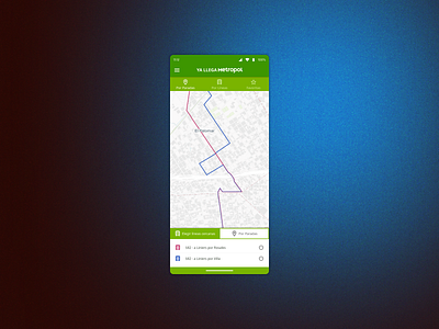 #️⃣0️⃣2️⃣9️⃣ Map Design - Ya llega Metropol figma map phone prototype ui ux uxuidesigner