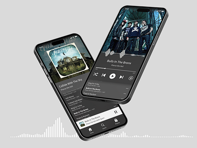Daily UI #009 - Music Player app dailyui mockup ui