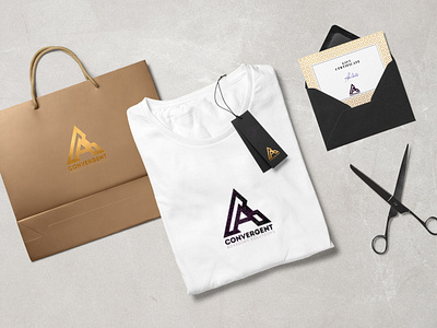 Logo Design branding convergent advisory solutions graphic design logo