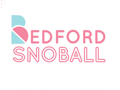 Bedford Snoball Branding Identity branding ephemera graphic design icons illustration logo typography