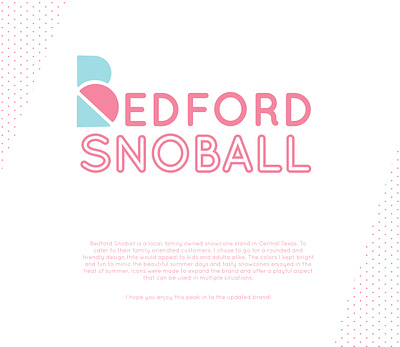 Bedford Snoball Branding Identity branding ephemera graphic design icons illustration logo typography