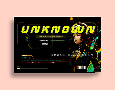 UNKNOWN-SPACE ODDESSEY game design graphic design web developer