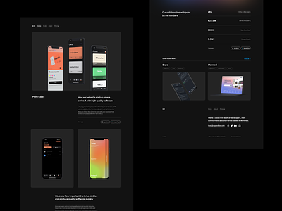 appandflow/work app case study clay dev layout minimal studio ui web