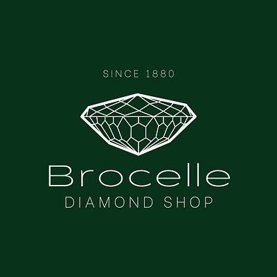 Diamond Shop Logo diamond diamond logo logo minimalist shop simple