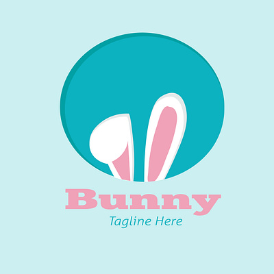 Bunny Logo. 3d animation branding design graphic design illustration logo motion graphics typography vector