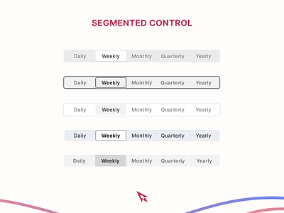 Segmented Control android app apps component figma ios mobile ui ui element uiux design ux web app