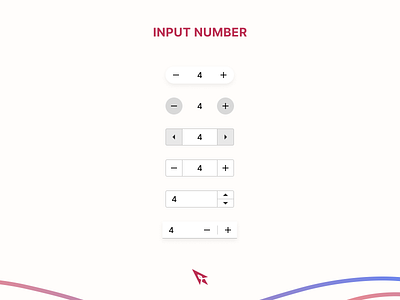 Input Number android app apps component figma ios mobile ui ui element uiuxdesign ux web app