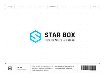 Star box logo design icon illustration logo ui