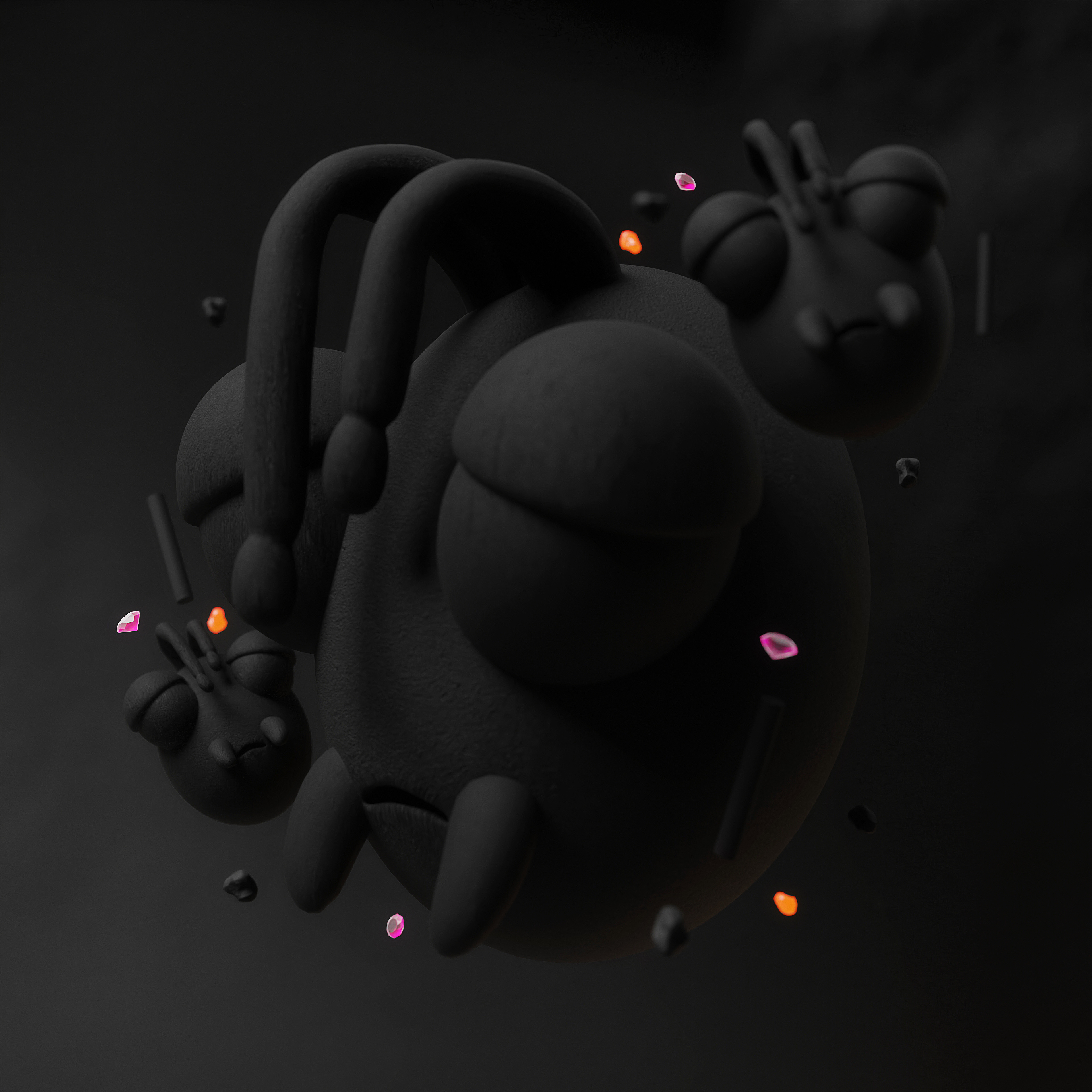 Stonehead 3d branding design graphic design illustration