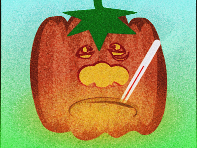 poo-poo-punk-in doodle illustration noise pumpkin shunte88 squash vector