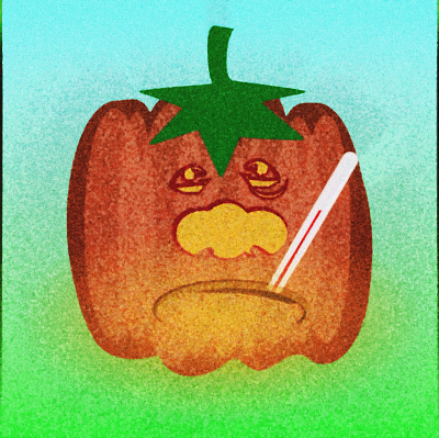 poo-poo-punk-in doodle illustration noise pumpkin shunte88 squash vector