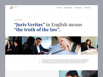 Law Firm Landing Page clean design header image hero image institution landingpage law law firm ui